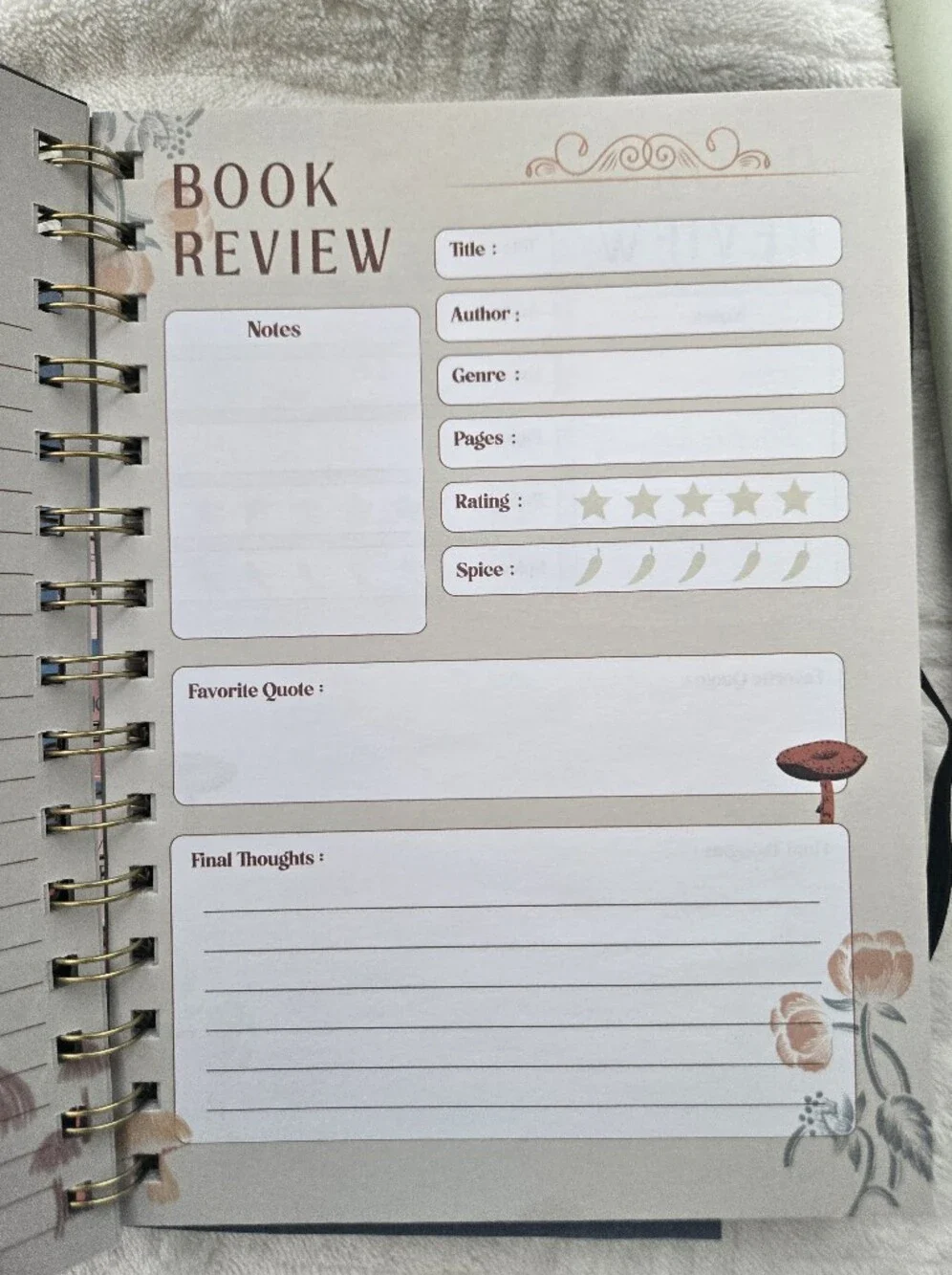 Bookish Box Reading Stationary Bundle
